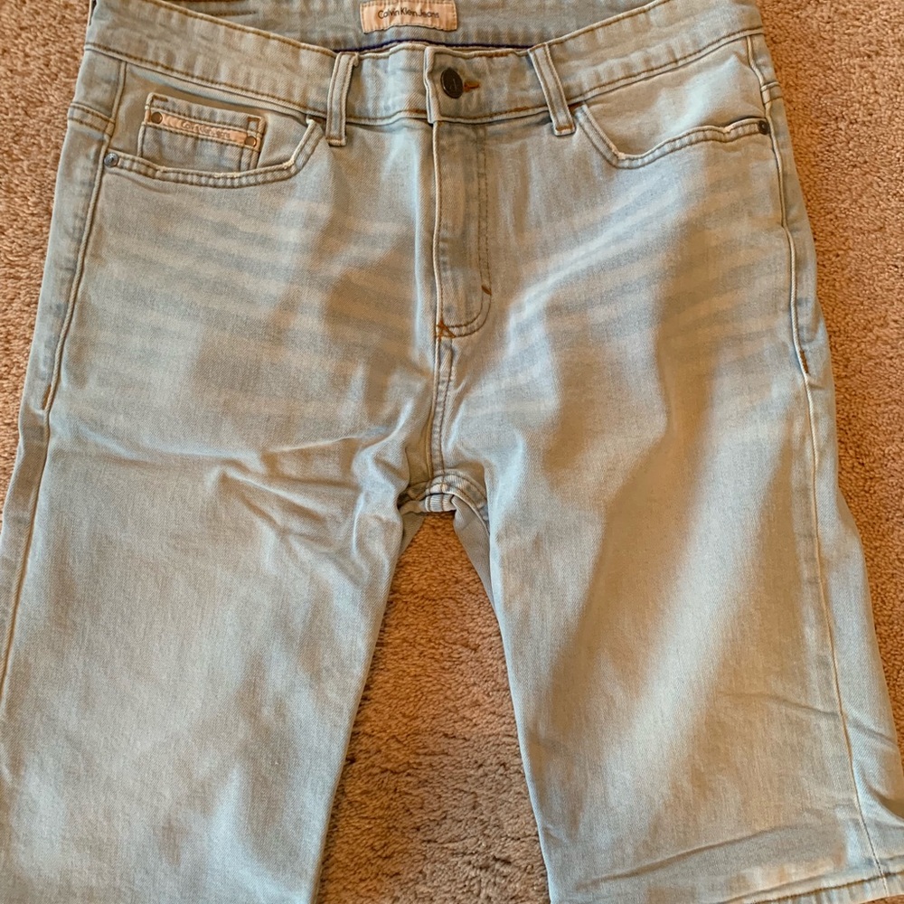 Calvin Klein Jean shirts men’s 33 light blue